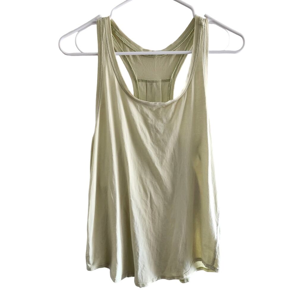 Lululemon Love Tank Top Pleated Dewy Pima Cotton - Picture 2 of 8